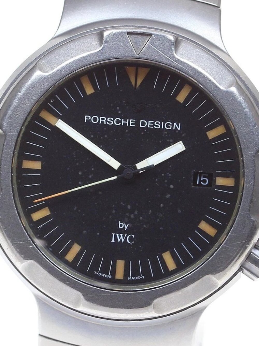 Porsche Design by IWC Ocean 2000 3524 Date black Dial Automatic Men's_821646
